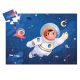 Un Astronaute dans la Lune - Puzzle Silhouette - 36 Pièces - DJECO