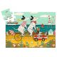 Ollie le Dalmatien - Puzzle Silhouette - 24 Pièces - DJECO