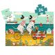 Ollie le Dalmatien - Puzzle Silhouette - 24 Pièces - DJECO