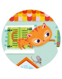 Pachat & ses Amis - Puzzle Silhouette - 24 Pièces - DJECO