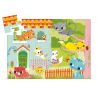 Pachat & ses Amis - Puzzle Silhouette - 24 Pièces - DJECO Pachat & ses Amis - Puzzle Silhouette - 24 Pièces - DJECO