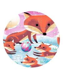Ginger, petit renard - Puzzle silhouette - 24 Pièces - DJECO