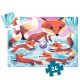 Ginger, petit renard - Puzzle silhouette - 24 Pièces - DJECO