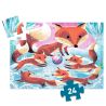 Ginger, petit renard - Puzzle silhouette - 24 Pièces - DJECO Ginger, petit renard - Puzzle silhouette - 24 Pièces - DJECO
