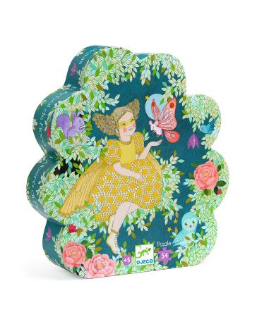L'Arbre de Flora - Puzzle silhouette - 54 Pièces - DJECO