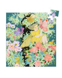 L'Arbre de Flora - Puzzle silhouette - 54 Pièces - DJECO