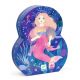 Ella la Sirène - Puzzle Silhouette - 26 Pièces - DJECO