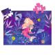 Ella la Sirène - Puzzle Silhouette - 26 Pièces - DJECO