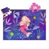 Ella la Sirène - Puzzle Silhouette - 26 Pièces - DJECO Ella la Sirène - Puzzle Silhouette - 26 Pièces - DJECO