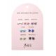 Semainier de 7 Paires de Boucles d'Oreilles - Etoiles - YUKO.B
