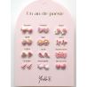 Un An de Poésie - 12 Paires de Boucles d'Oreilles - YUKO.B