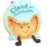 CLAUDE THE CROISSANT BUDDY BUFFER - BOMB COSMETICS