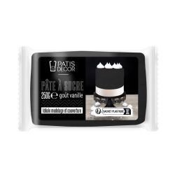 PÂTE À SUCRE - NOIR - 250G...