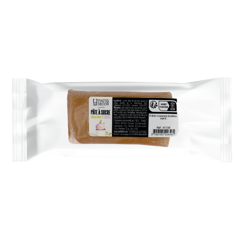 PATE A SUCRE NEW GOLD 100G - CERF DELLIER