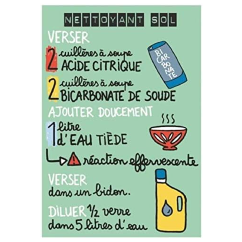 MAGNET ISA NETTOYANT SOL - DERRIÈRE LA PORTE