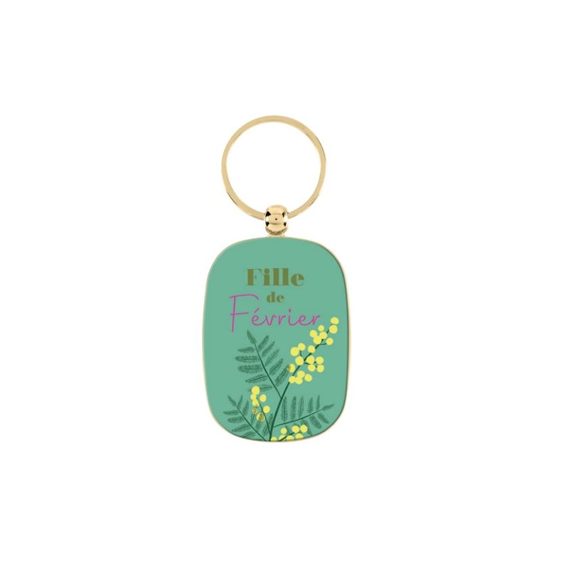 PORTE-CLES OPAT FILLE DE FEVRIER - DLP