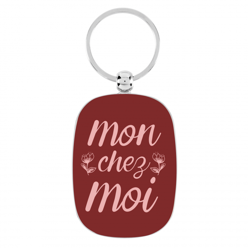 PORTE-CLÉS OPAT MON CHEZ MOI - DERRIÈRE LA PORTE