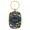 PORTE-CLÉS OPAT BONJOUR BONHEUR - DERRIÈRE LA PORTE