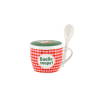 BOL À SOUPE PERMAN (+COUVERCLE) QUELLE SOUPE - DERRIÈRE LA PORTE