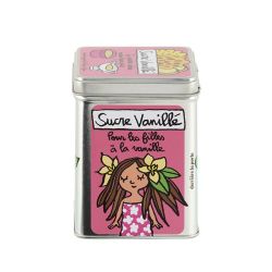 BOITE À SUCRE VANILLÉ BOURBON - DERRIÈRE LA PORTE