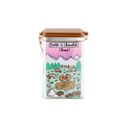 BOÎTE À FENÊTRE (HERMÉTIQUE) CACAO MARMOTTES - DERRIÈRE LA PORTE