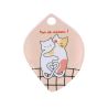 REPOSE SACHET DE THÉ FEUILLE CHATS CALINOU - DERRIÈRE LA PORTE