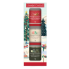 Coffret 3 Bougies votives en verre Noël 2025 - YANKEE CANDLE