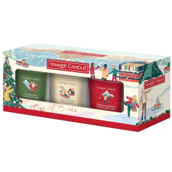Coffret de 3 Bougies timbales Noël 2025 - YANKEE CANDLE