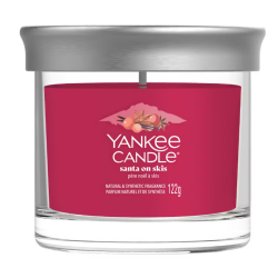 SANTA ON SKIS - PETIT GOBELET - YANKEE CANDLE