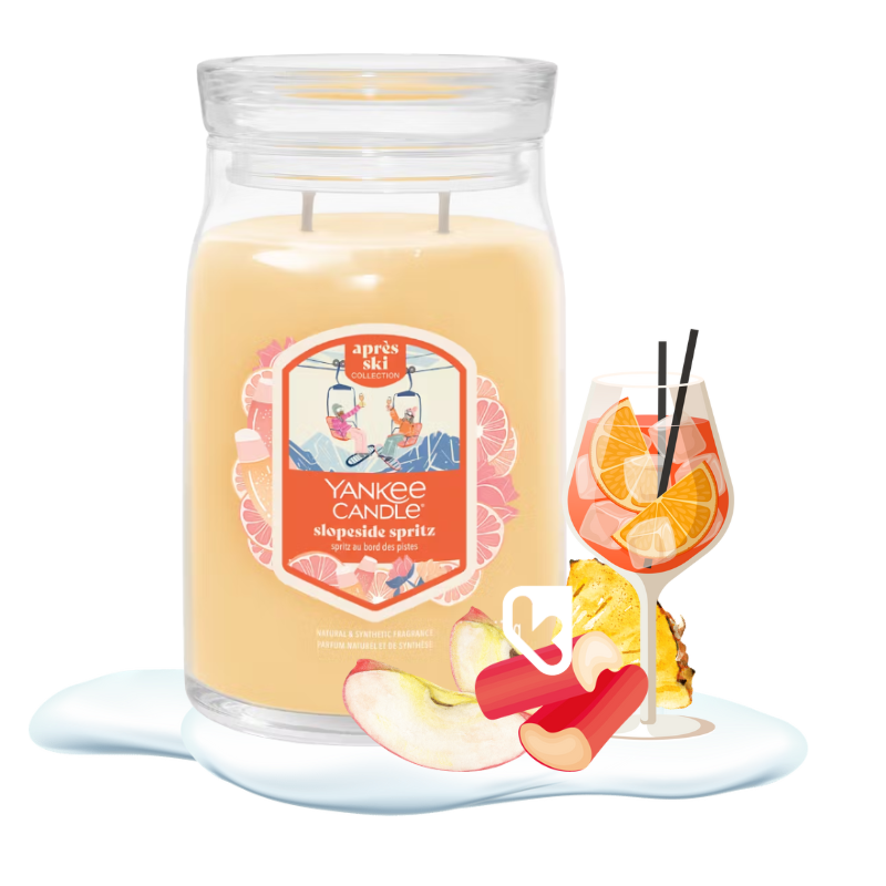 SLOPESIDE SPRITZ - GRANDE JARRE - YANKEE CANDLE