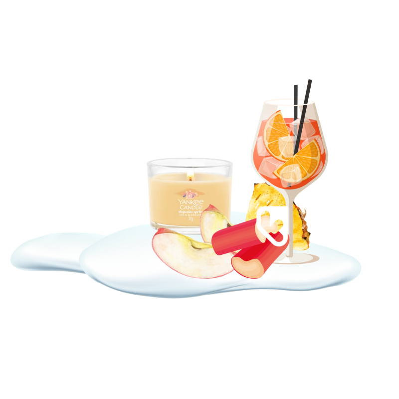 SLOPESIDE SPRITZ - VOTIVE EN VERRE - YANKEE CANDLE
