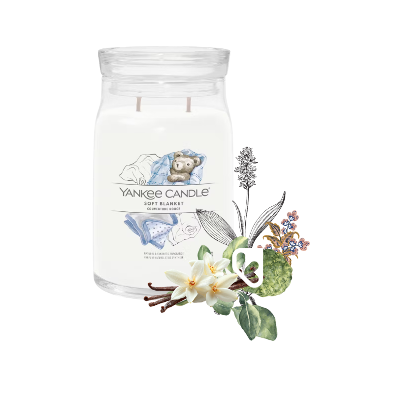 LA COUVERTURE DOUCE - Grande Jarre - YANKEE CANDLE