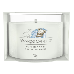 LA COUVERTURE DOUCE - VOTIVE EN VERRE - YANKEE CANDLE