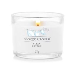 COTON FRAIS - VOTIVE EN VERRE - YANKEE CANDLE