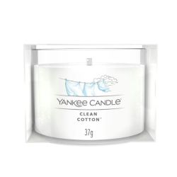 COTON FRAIS - VOTIVE EN VERRE - YANKEE CANDLE