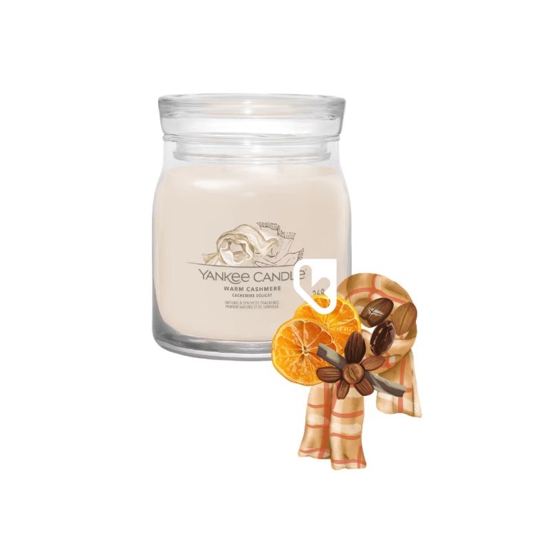 CACHEMIRE DELICAT - MOYENNE - YANKEE CANDLE
