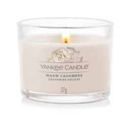 CACHEMIRE DELICAT - VOTIVE EN VERRE - YANKEE CANDLE