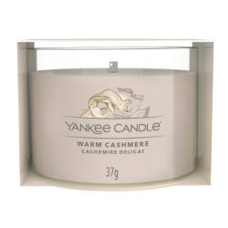 CACHEMIRE DELICAT - VOTIVE EN VERRE - YANKEE CANDLE