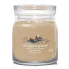 AMBRE & BOIS DE SANTAL - MOYENNE - YANKEE CANDLE