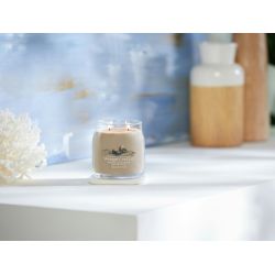 AMBRE & BOIS DE SANTAL - MOYENNE - YANKEE CANDLE