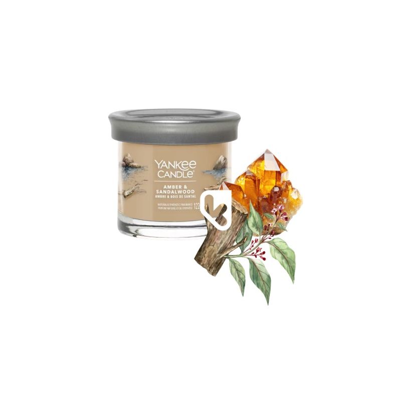 AMBRE & BOIS DE SANTAL - PETIT GOBELET - YANKEE CANDLE
