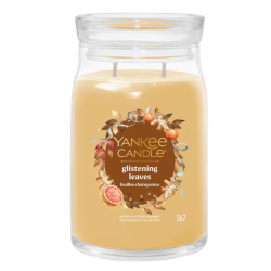FEUILLES CHATOYANTES - GRANDE JARRE - YANKEE CANDLE