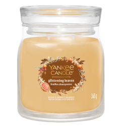 FEUILLES CHATOYANTES - MOYENNE JARRE - YANKEE CANDLE