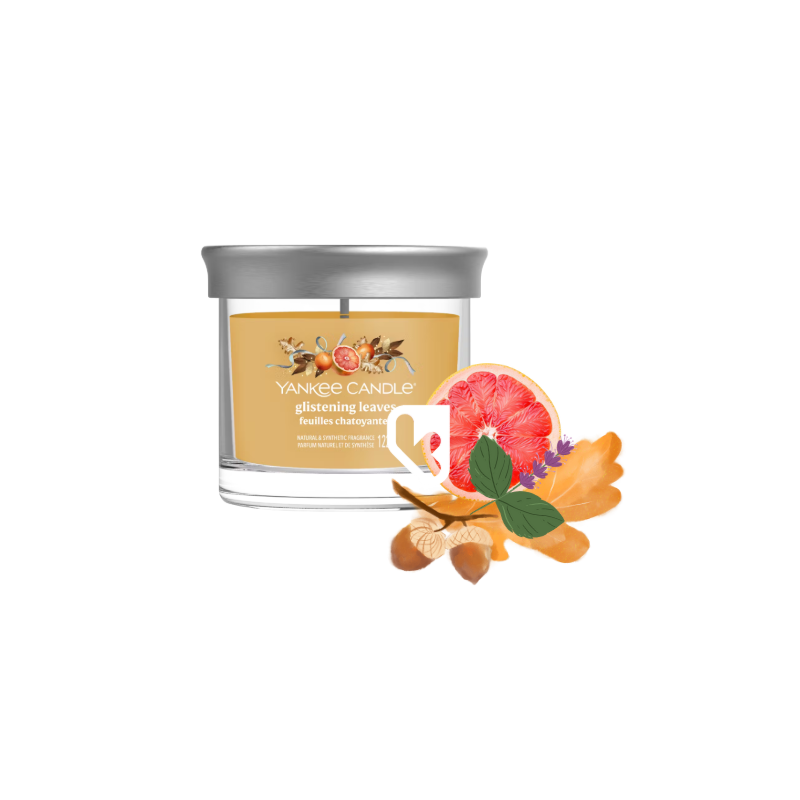 FEUILLES CHATOYANTES - PETIT GOBELET - YANKEE CANDLE
