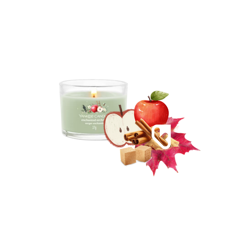 ENCHANTED ORCHARD - VOTIVE EN VERRE - YANKEE CANDLE