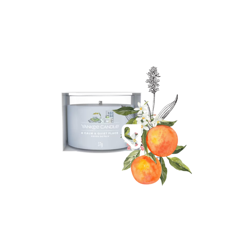HAVRE DE PAIX - VOTIVE EN VERRE - YANKEE CANDLE