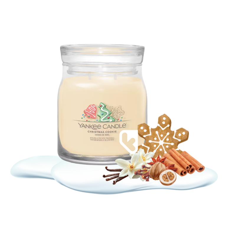 CHRISTMAS COOKIE - MOYENNE JARRE - YANKEE CANDLE