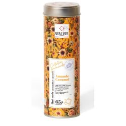 THÉ NOIR AMANDE CARAMEL BOITE RONDE 65G - QUAI SUD