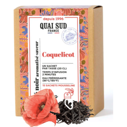 THÉ NOIR COQUELICOT - BOÎTE...