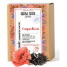 THÉ NOIR COQUELICOT - BOÎTE 15 INFUSETTES - QUAI SUD